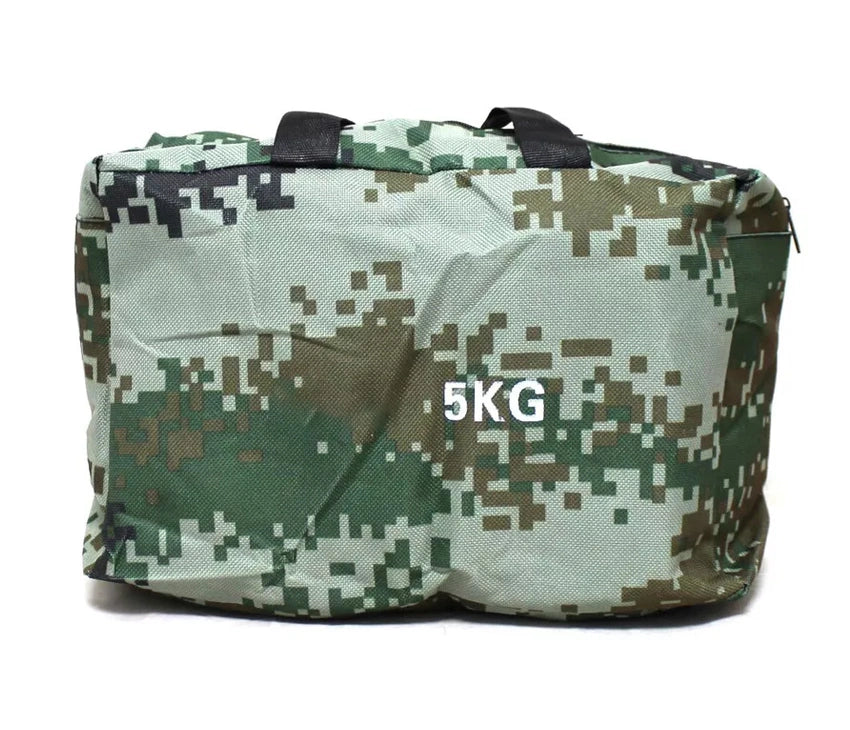 Ankle Wrist Leg Weight Straps Camouflage Running Exercise Strength Fitness Bag