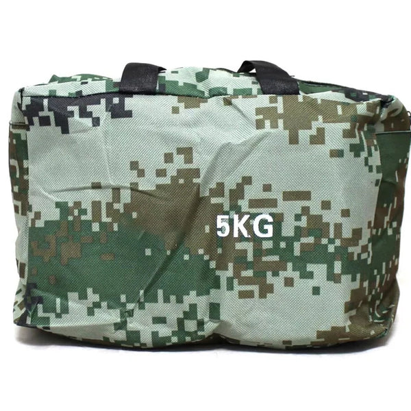 Ankle Wrist Leg Weight Straps Camouflage Running Exercise Strength Fitness Bag