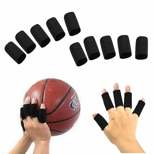 Finger Sleeves Protector for Sports and ache Relief-Pack of 10