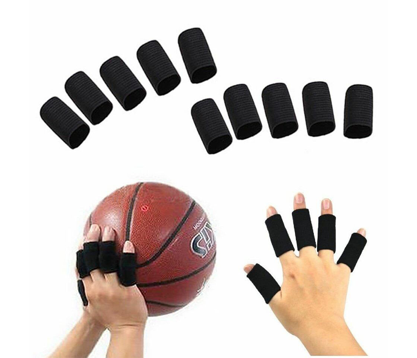 Finger Sleeves Protector for Sports & Pain Relief-Pack of 10