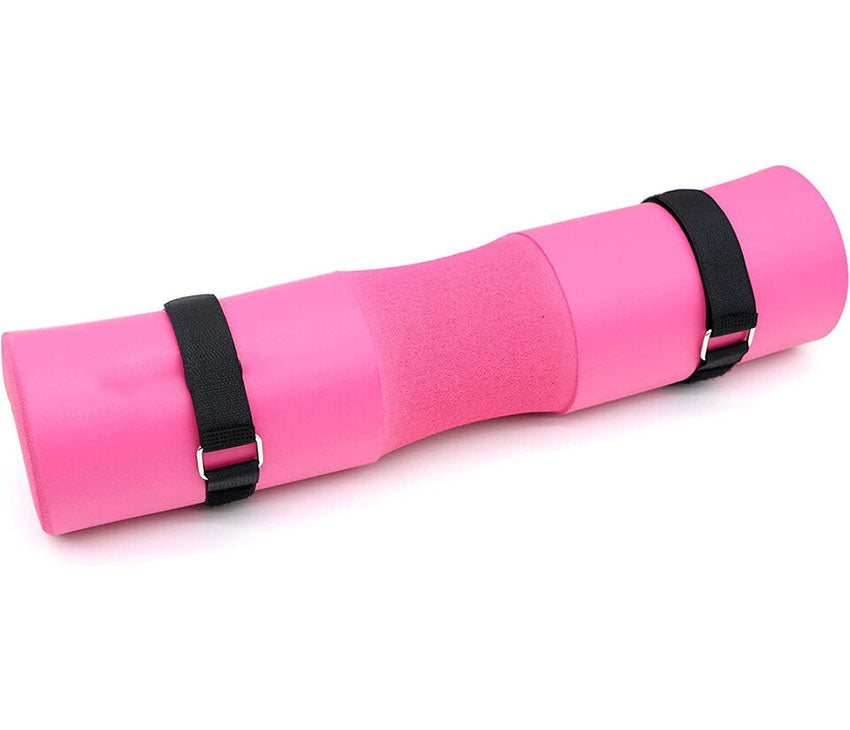 Barbell Pad- For Neck, Shoulder Pressure Relief & Offer Lower Back Support-(Pink/Red/Black)