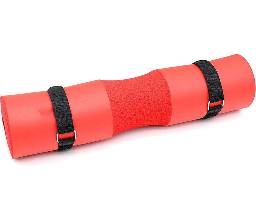 Barbell Pad- For Neck, Shoulder Pressure Relief & Offer Lower Back Support-(Pink/Red/Black)