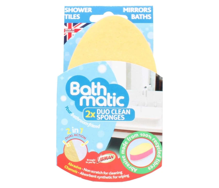 Dishmatic Bathmatic Clean Sponge Duo