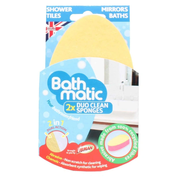 Dishmatic Bathmatic Clean Sponge Duo