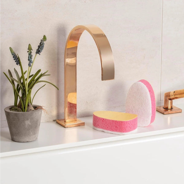 Dishmatic Bathmatic Clean Sponges Duo - Dual Cleaning Sponges