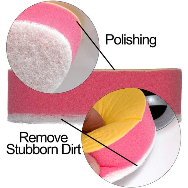 Dishmatic Bathmatic Clean Sponges Duo - Dual Cleaning Sponges