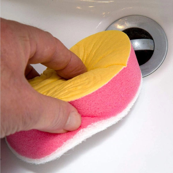 Dishmatic Bathmatic Clean Sponges Duo - Dual Cleaning Sponges