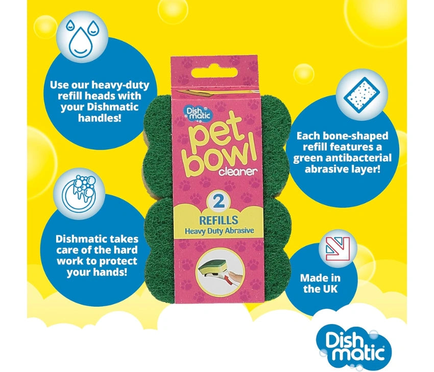 Dishmatic Pet Bowl Cleaner Refills 2 Pack