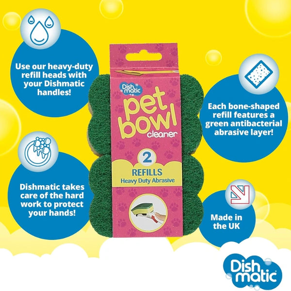 Dishmatic Pet Bowl Cleaner Refills 2 Pack