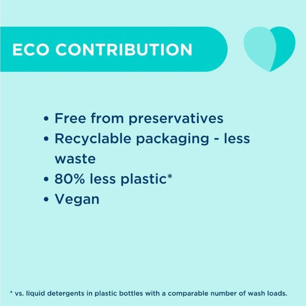 Dr Beckmann Magic Leaves Non-Bio Laundry Detergent Sheets - 25 Sheets