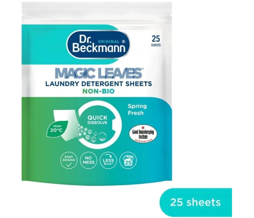 Dr. Beckmann Magic Leaves Non Bio Sheets 25 sheets