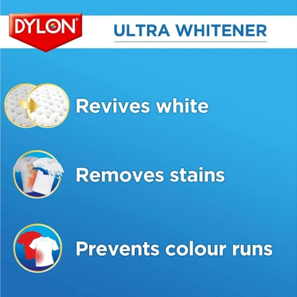 Dylon Whitener & Stain Remover - Effective Laundry Solution (Pack of 5)