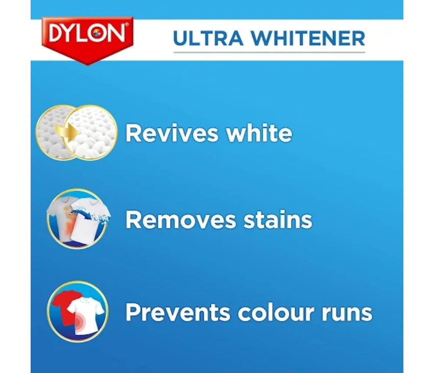 Dylon Whitener & Stain Remover - Pack of 5