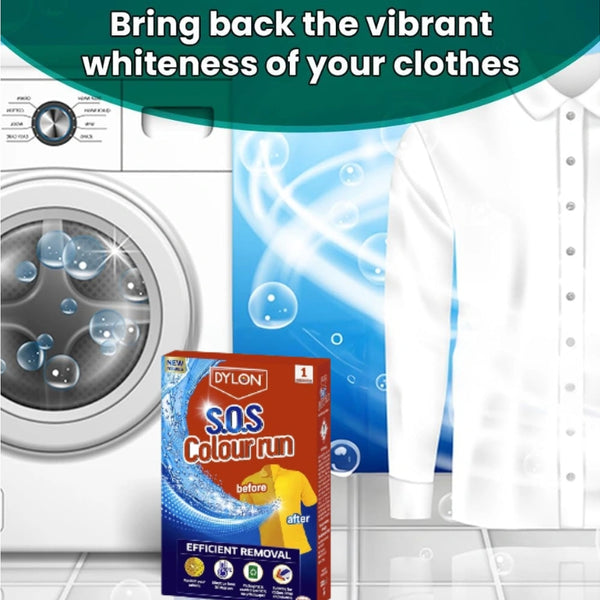 Dylon SOS Colour Run Remover - 1 Application, 200g