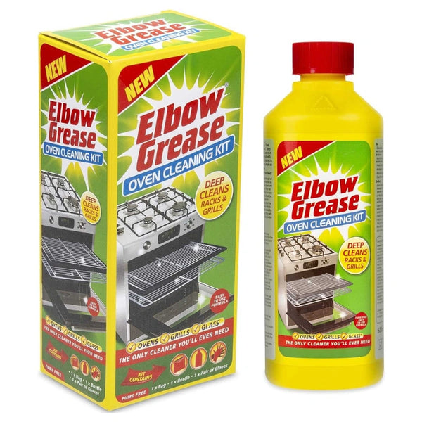 Elbow Grease Oven Cleaning Kit - Powerful 500ml Cleaner