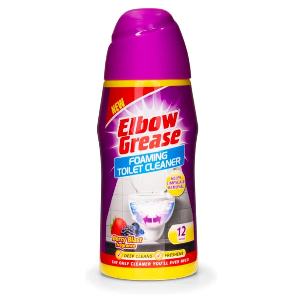 Elbow Grease Foaming Toilet Cleaner - Powerful 500g Formula