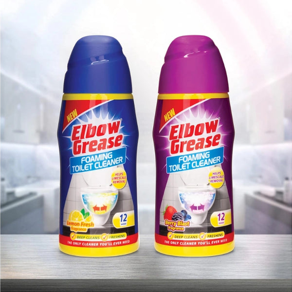 Elbow Grease Foaming Toilet Cleaner - Powerful 500g Formula