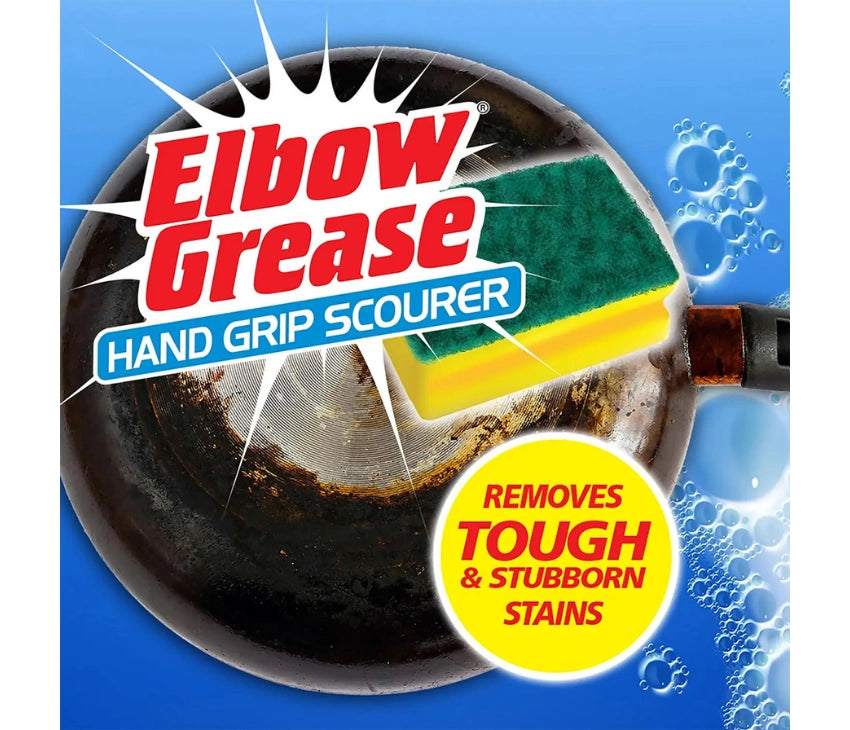 Elbow Grease Handgrip Scourers - 4 Pack