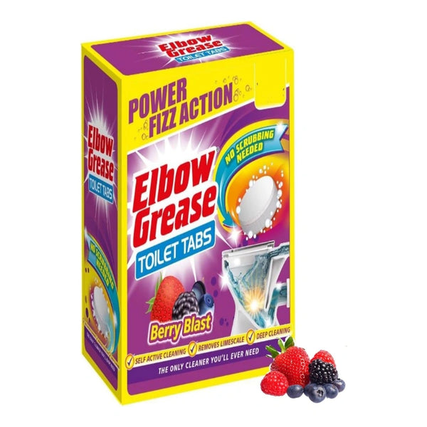 Elbow Grease Toilet Tablets - Berry Scent, 10 Pack