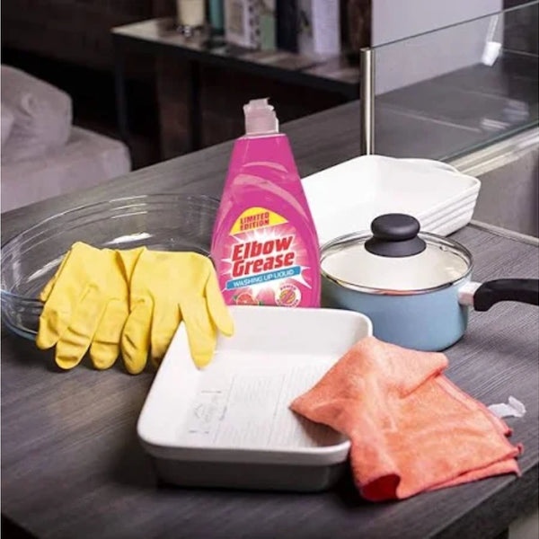 Elbow Grease Pink Washing Up Liquid - 600ml