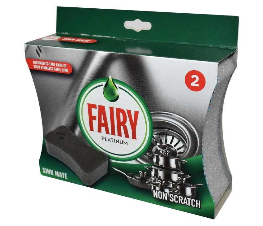 Fairy Hygienic Scourer Platinum 2 Pack