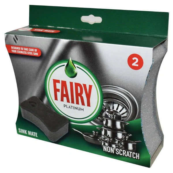 Fairy Hygienic Scourer Platinum 2 Pack