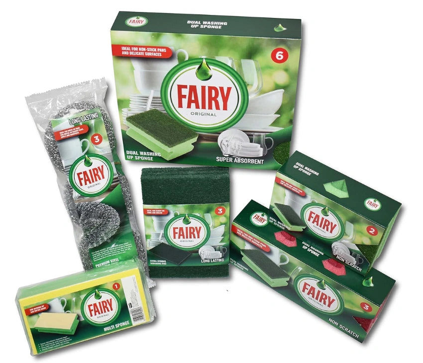 Fairy Hygienic Scourer Platinum 2 Pack