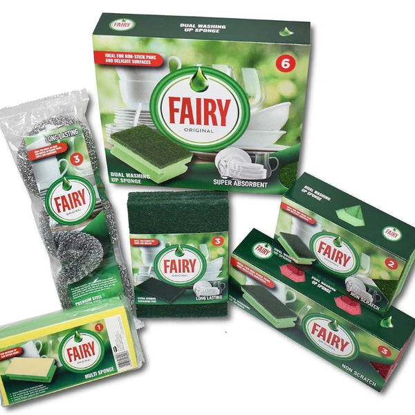 Fairy Hygienic Scourer Platinum 2 Pack