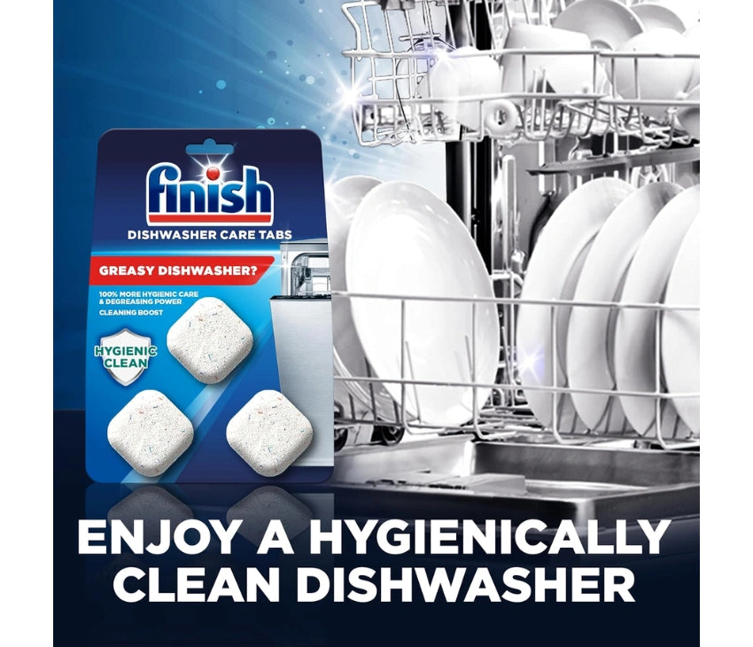 Finish In-Wash Dishwasher Cleaner 3 Tablets