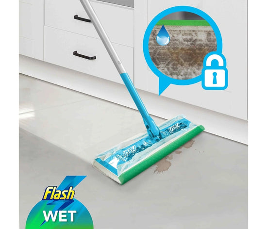 Flash Speed mop Wet Cloth Refills - 12 Cloth