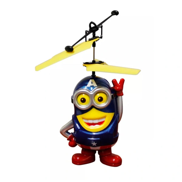 Despicable Me 3 Flying Helicopter Kids Best Toys Hand Induction