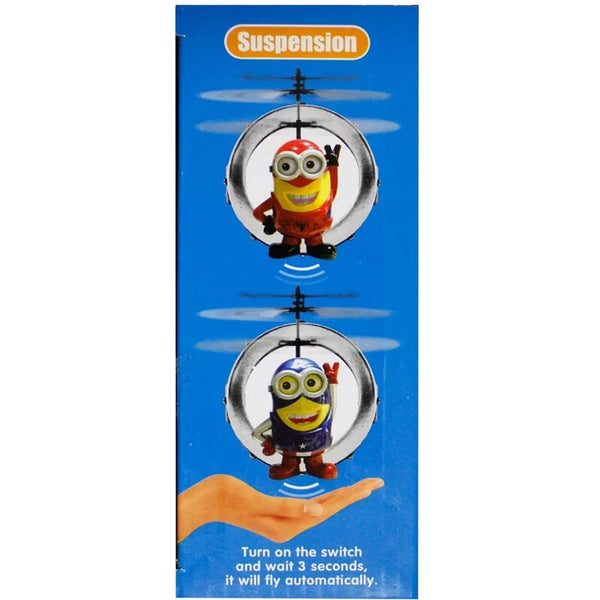 Despicable Me 3 Flying Toy Helicopter for Kids with Hand Induction
