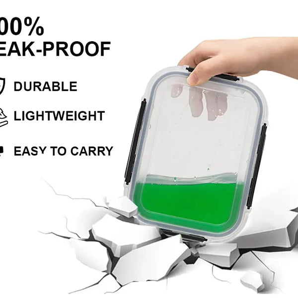 glass containers with lid