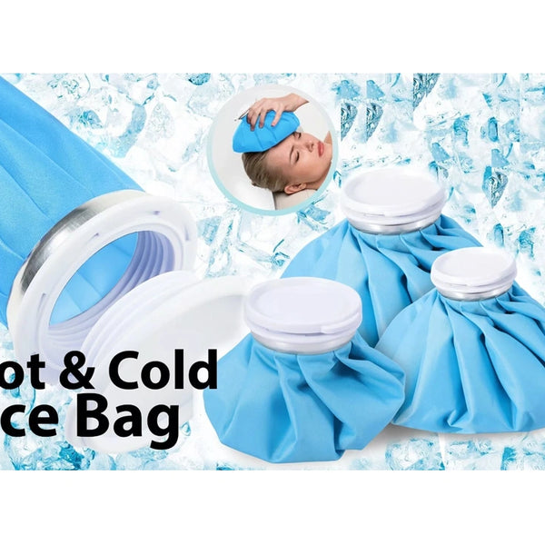 Ice Bags for Injuries, Reusable Ice Cold Packs Hot Water Bag, Hot & Cold Therapy