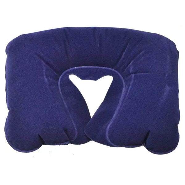 Inflatable Travel Neck Pillow U Shaped For Flight Travel Office Plane Head Rest