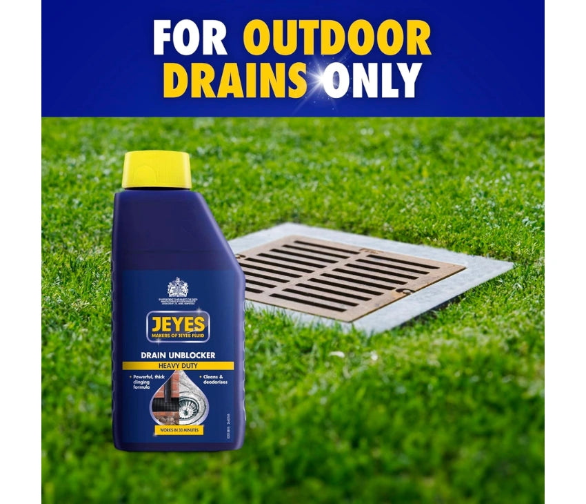 Jeyes Drain Unblocker 1 Litre - Powerful Cleaning Fluid