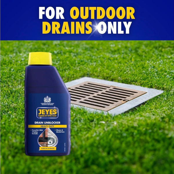 Jeyes Drain Unblocker 1 Litre - Powerful Cleaning Fluid