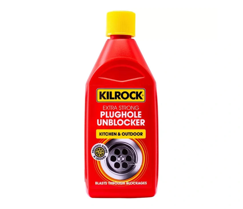 Kilrock Kil-Block Plughole and Drain Unblocker - 500ml