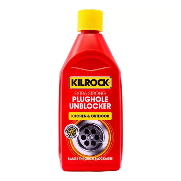 Kilrock Kil-Block Plughole and Drain Unblocker - 500ml