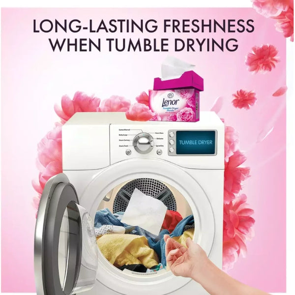 Lenor Tumble Dryer Sheets Sparkling 34's