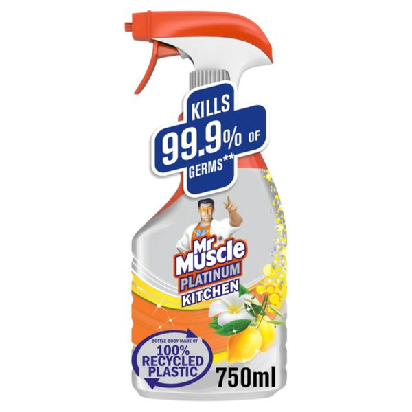 Mr Muscle Platinum Kitchen Cleaner & Degreaser – 750ml