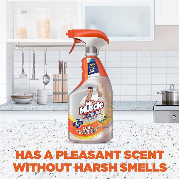 Mr Muscle Platinum Kitchen Cleaner & Degreaser – 750ml