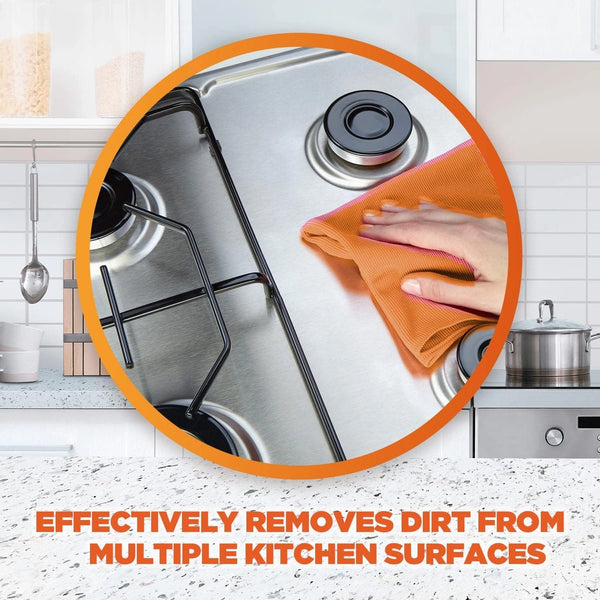 Decco 500ml White Vinegar Cleaning Spray | Removes Dirt, Grimes, Stains | Use on Glass, Oven, and Window Cleaning | Perfect for Kitchen, Bathroom