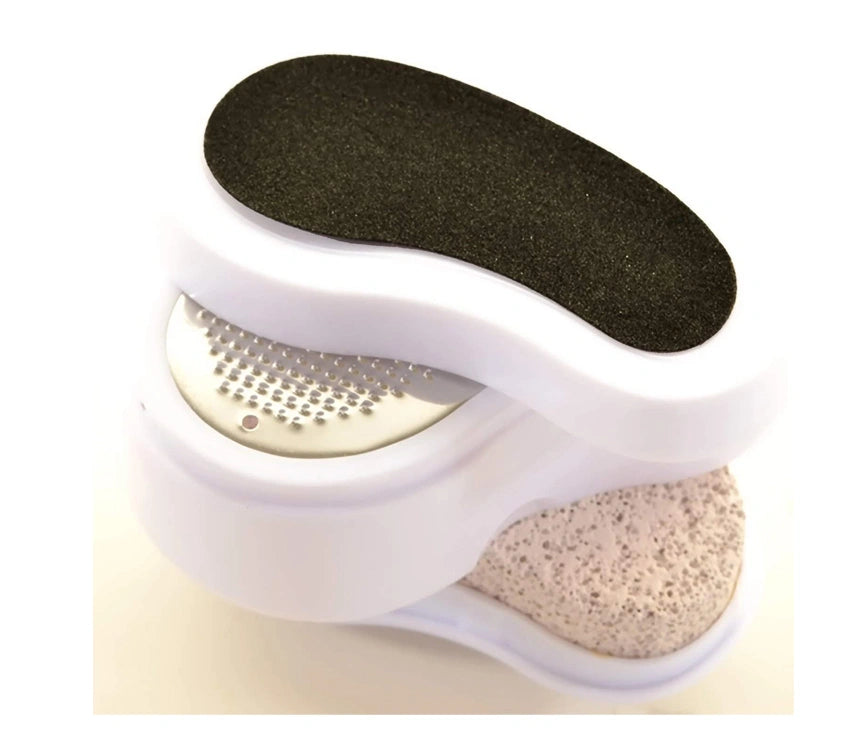 3 in 1 Foot Scrubber Brush Filer for Hard and Raugh Skin/Scrubber and Cleaner for Dead Skin Calluses Remover