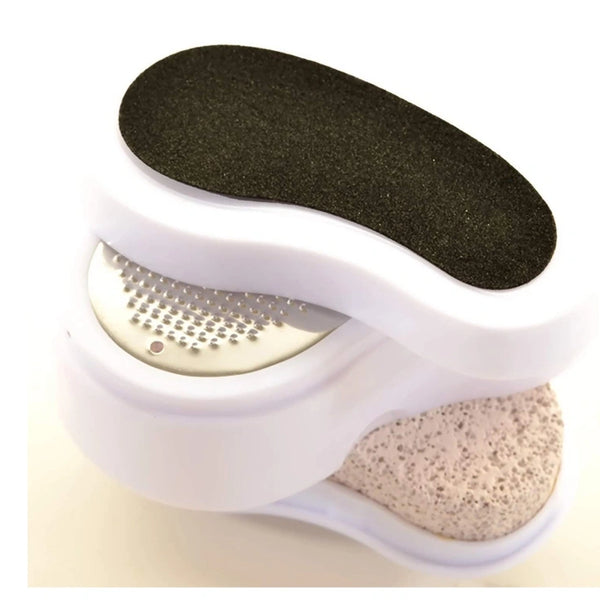 3 in 1 Foot Scrubber Brush Filer for Hard and Raugh Skin/Scrubber and Cleaner for Dead Skin Calluses Remover