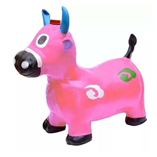 Cow Inflatable Bouncy Animal Hopper for Toddlers - Birthday Gift for Boys & Girls