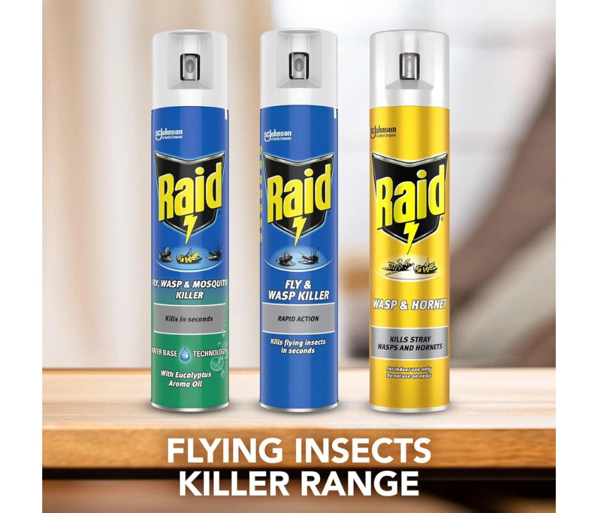 Raid Rapid Action Fly & Wasp Killer – 300ml