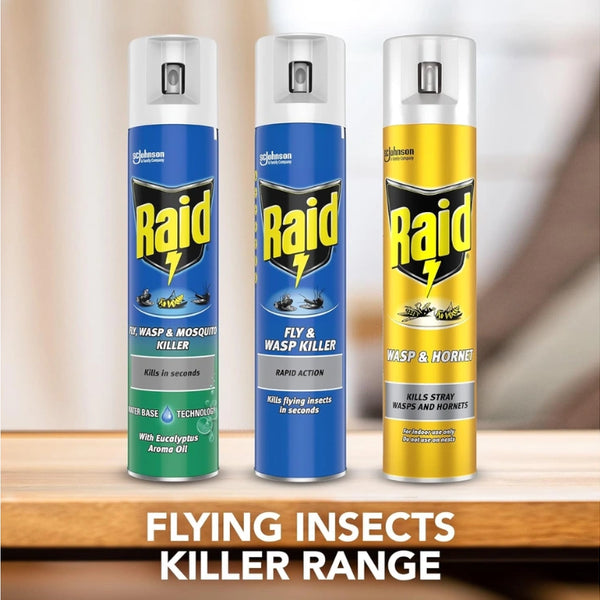 Raid Rapid Action Fly & Wasp Killer – 300ml