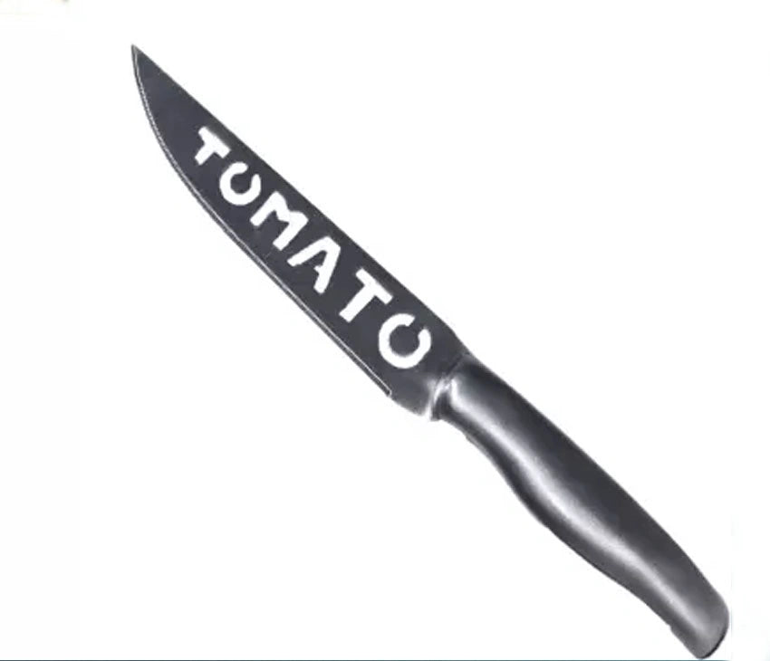 Serrated edged Stainless-Steel Tomato Knife-4-Inch (Rust & Corrosion Resistant)