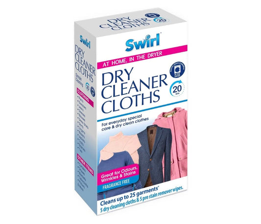 Swirl Dry Cleaner Cloths 5s